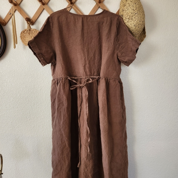 100% Linen dress - Picture 3 of 4